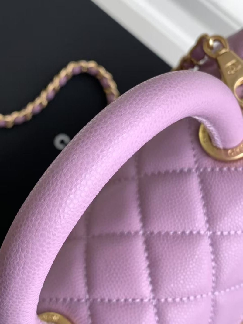 Ch**el top handle bags